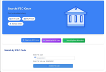 IFSC MICR Code Search Pro WordPress Plugin  Screenshot 5